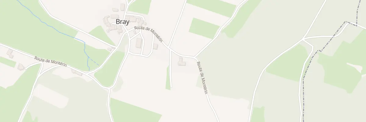 Plan du 5099F Les Mouilles à Bray