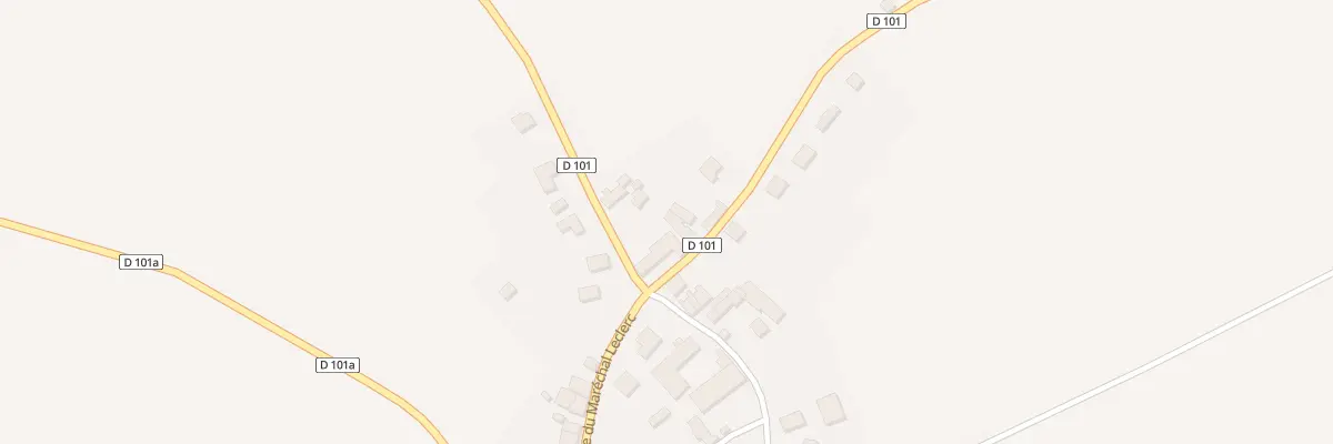Plan du 3 Rue de Clairvaux à Arconville