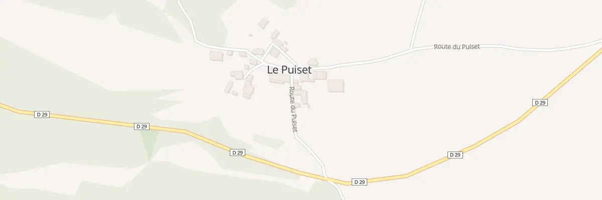Plan du 11 Le Puiset à Rochefort-sur-Brévon