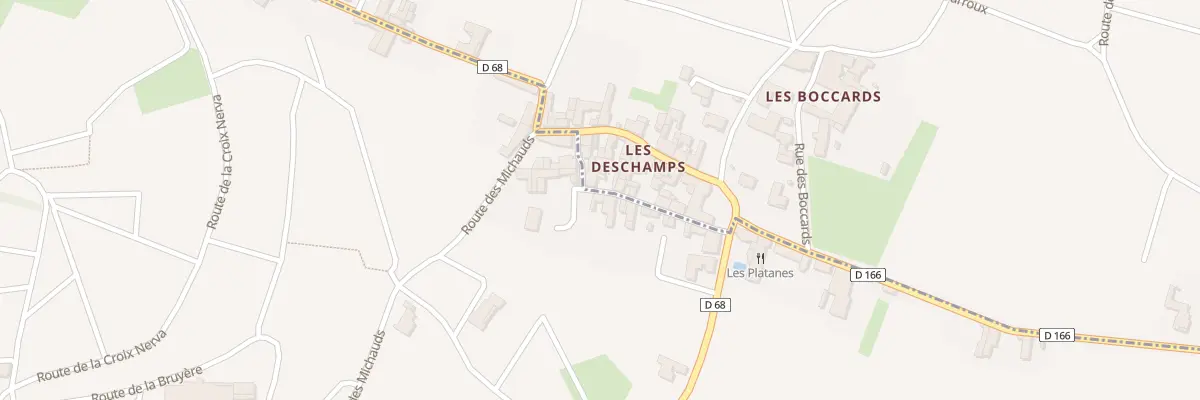 Plan du 63 Petite Rue des Deschamps à Chénas
