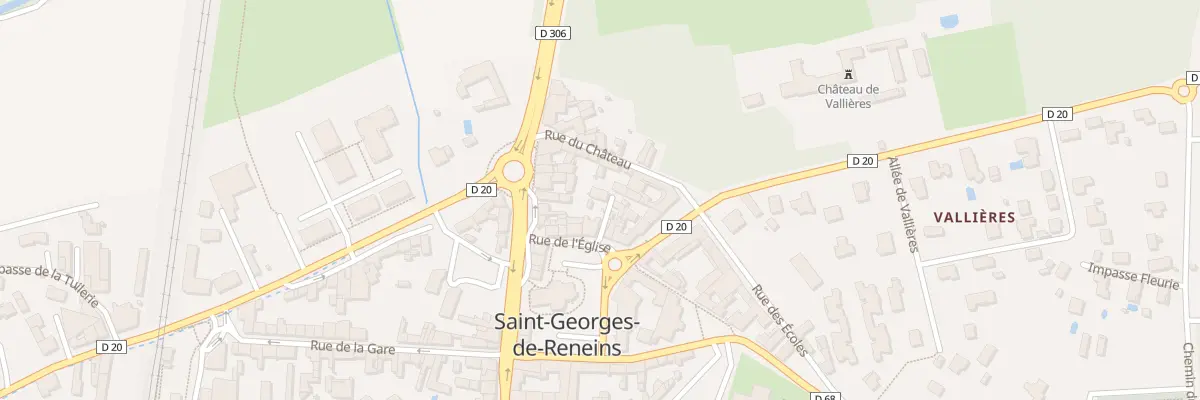 Plan du 33 Imp Fouratier à Saint-Georges-de-Reneins