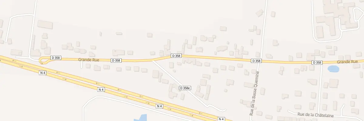 Plan du 65 Gr Grande Rue à Thiéblemont-Farémont