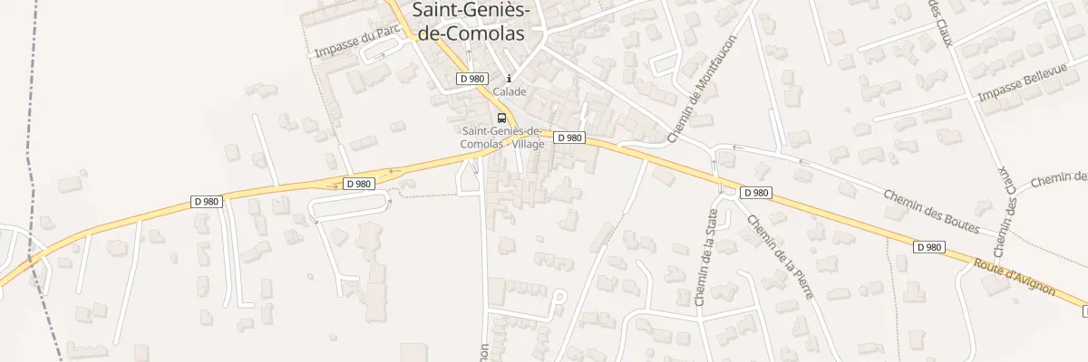 Plan du 4 Imp de l’Atelier à Saint-Geniès-de-Comolas