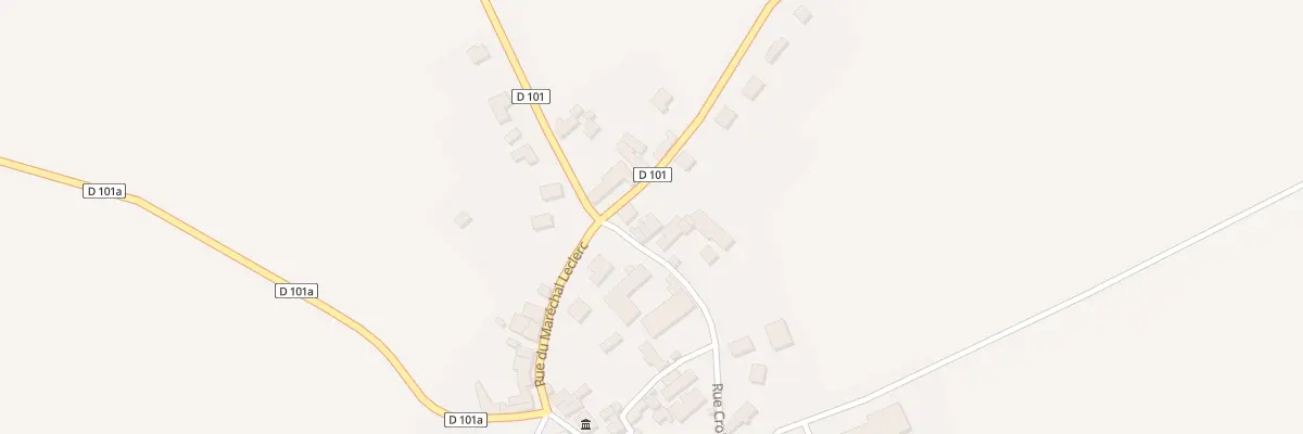 Plan du 5 Rue de la Croix de l’Orme à Arconville