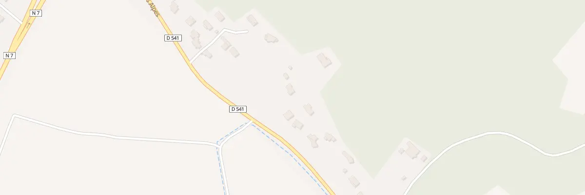 Plan du 9014 Combe Longe Est à Donzère