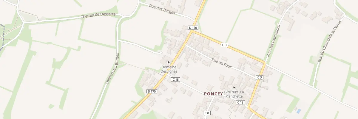 Plan du 25 Rue de Jambles à Givry