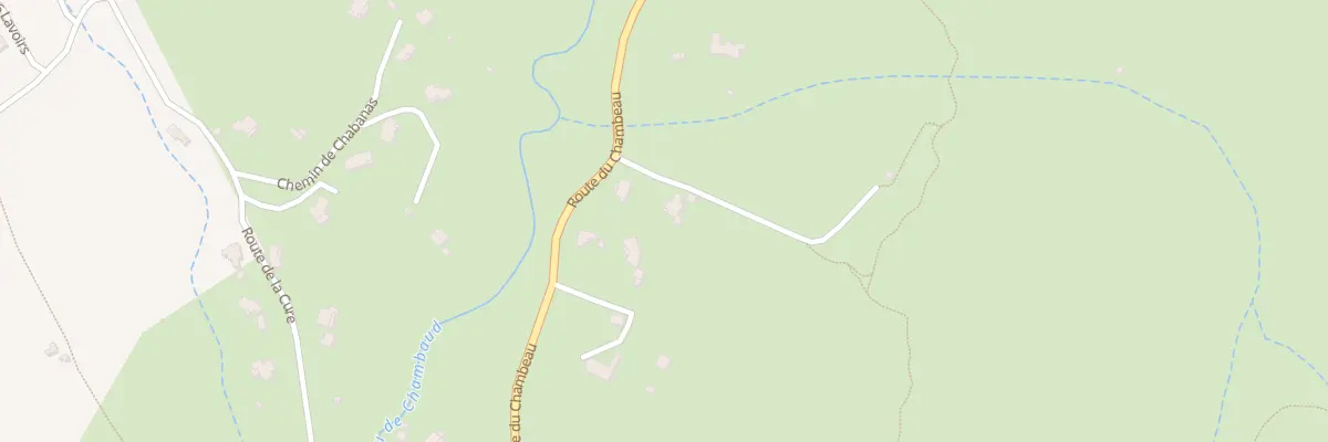 Plan du 926 Rte du Chambeau à Rompon