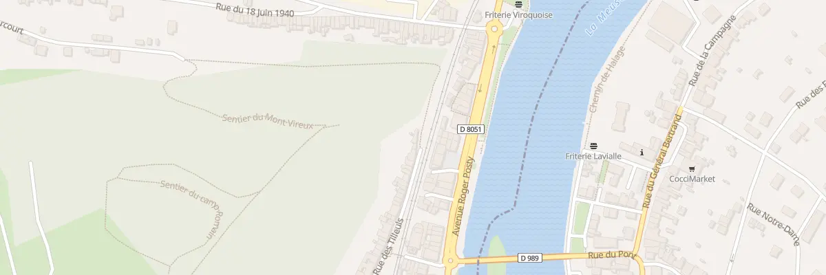Plan du 55 Rue des Tilleuls à Vireux-Molhain
