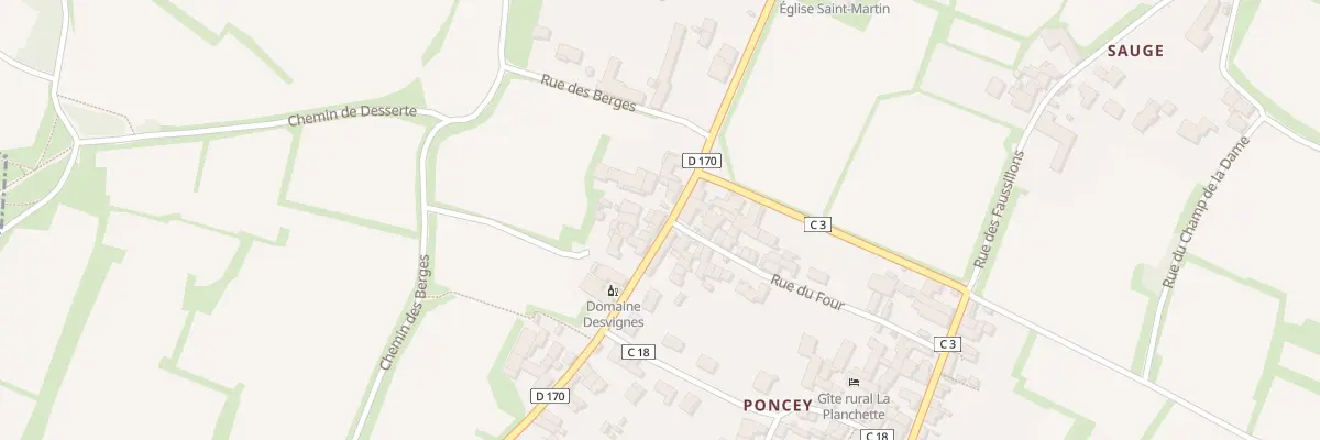 Plan du 26 Rue de Jambles à Givry