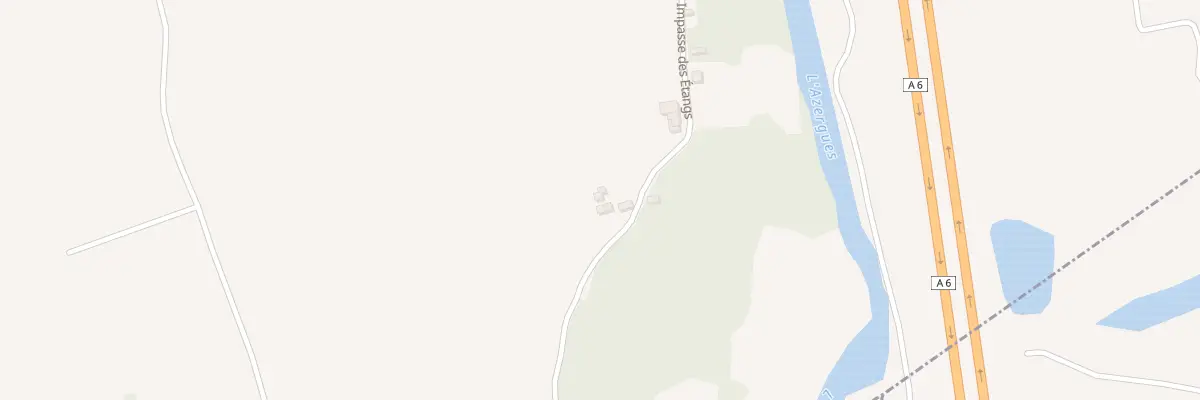 Plan du 234 Imp des Etangs à Lucenay