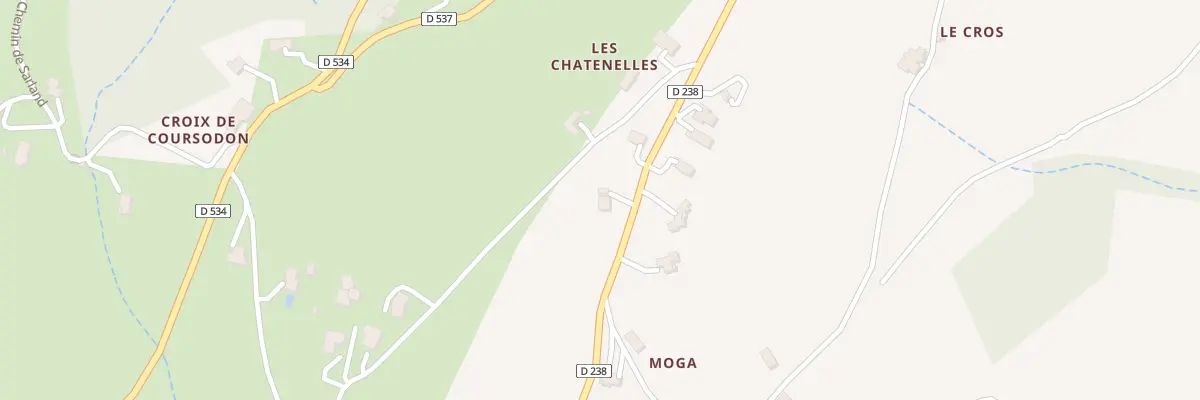 Plan du 440 Rte de Colombier à Saint-Barthélemy-le-Plain