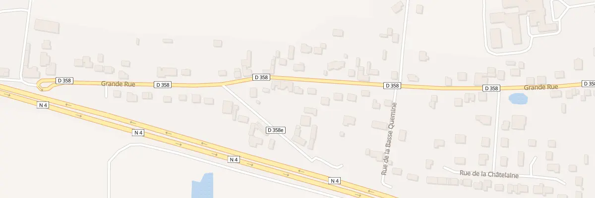 Plan du 61 Gr Grande Rue à Thiéblemont-Farémont