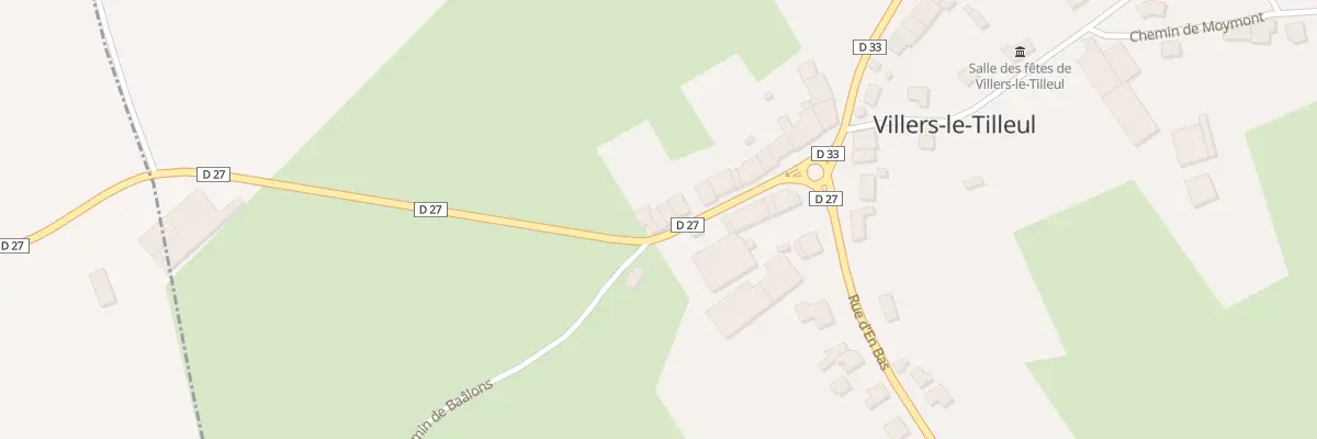 Plan du 13 Rue de Singly à Villers-le-Tilleul