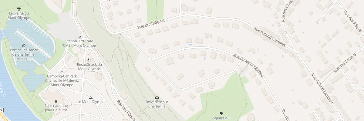 Plan du 53 Rue du Mont Olympe à Charleville-Mézières