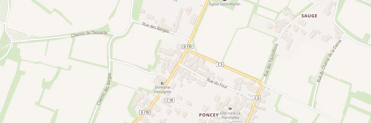 Plan du 24 Rue du Four à Givry