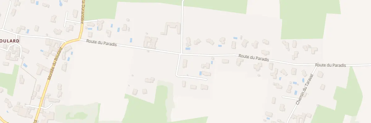 Plan du 272 Rte du Paradis à Orliénas