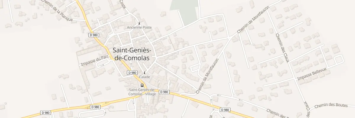 Plan du 10 Rue des Pressoirs à Saint-Geniès-de-Comolas