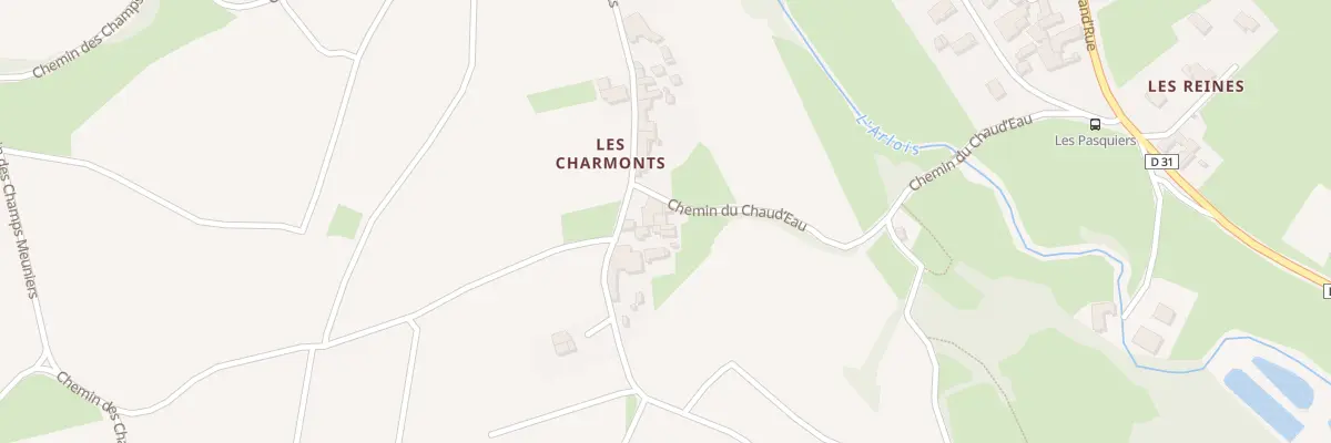 Plan du 342 Che du Chaud’eau à Leynes