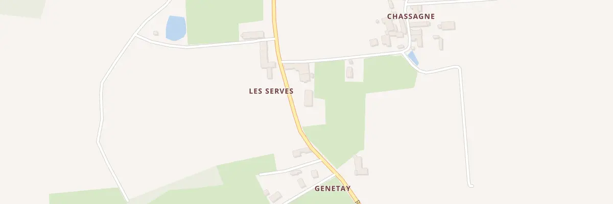 Plan du 1628 Rte de Chassagne à Corcelles-en-Beaujolais