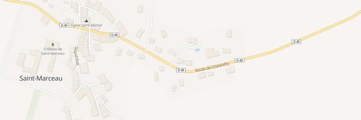 Plan du 17 Rte de Chalandry à Saint-Marceau