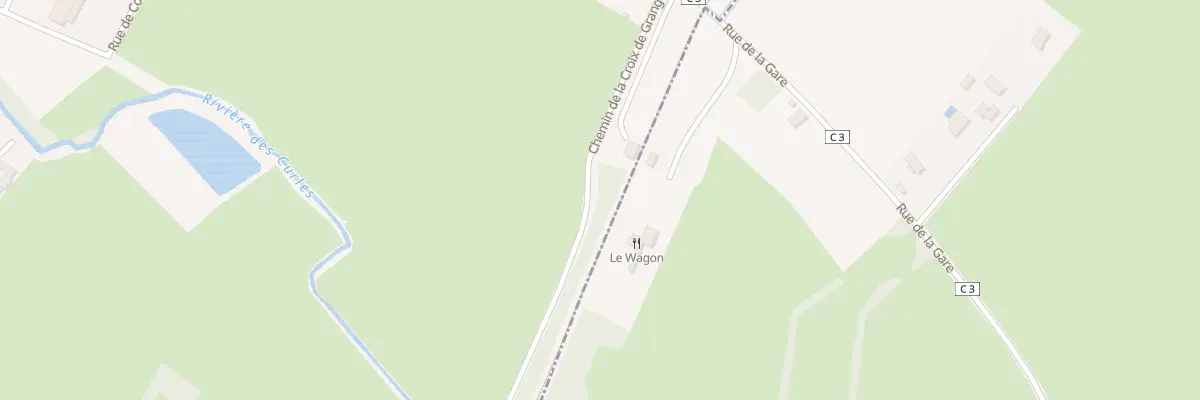 Plan du 5261 Av de la Gare à Saint-Désert