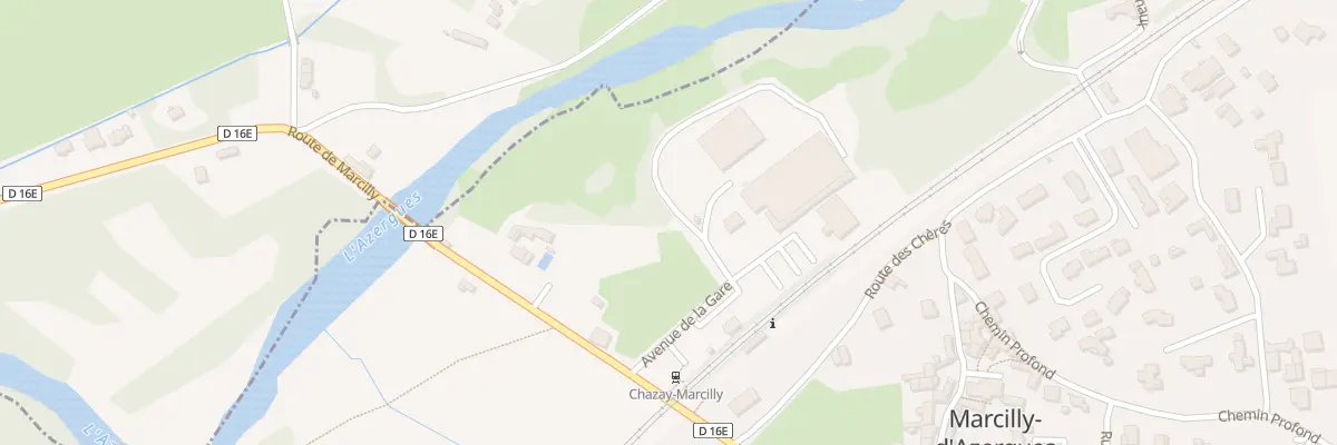 Plan du 200 Av de la Gare à Marcilly-d’Azergues