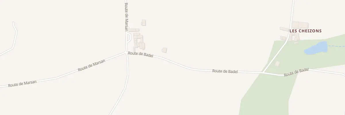 Plan du 5138 Les Cheizes à Saint-Jeure-d’Ay