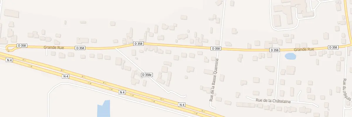 Plan du 59 Gr Grande Rue à Thiéblemont-Farémont