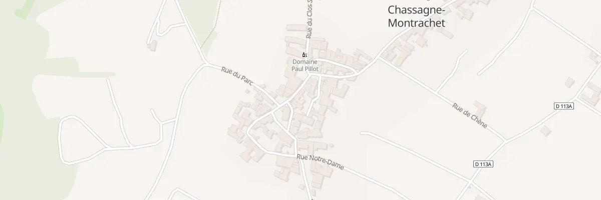 Plan du 6 Rue du Grand Puits à Chassagne-Montrachet