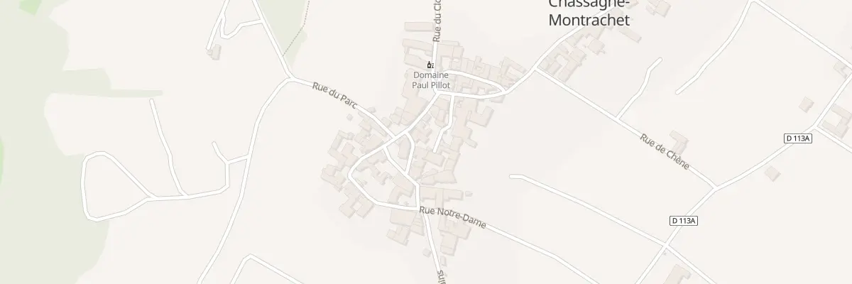 Plan du 5196 Chassagne à Chassagne-Montrachet