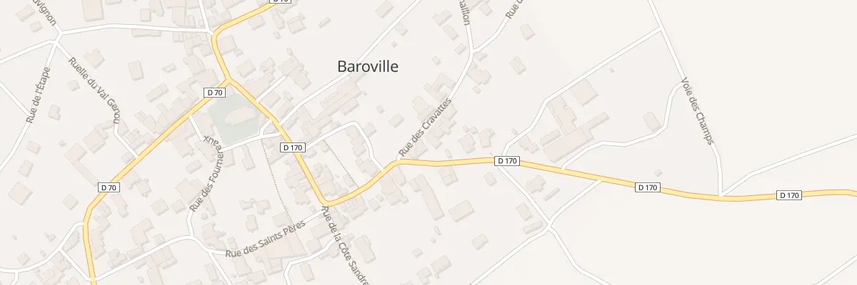 Plan du 13 Rue de Clairvaux à Baroville