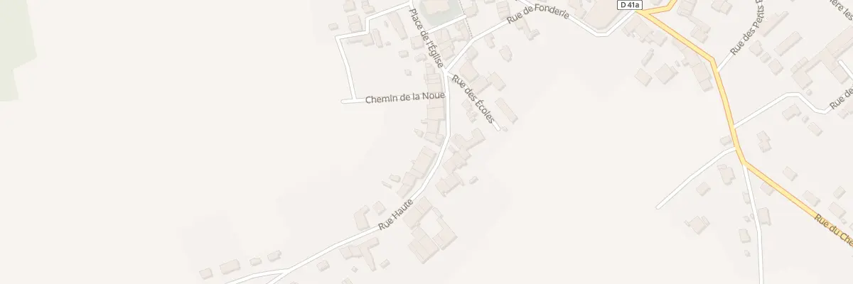 Plan du 16 Rue Haute à Savigny-sur-Aisne