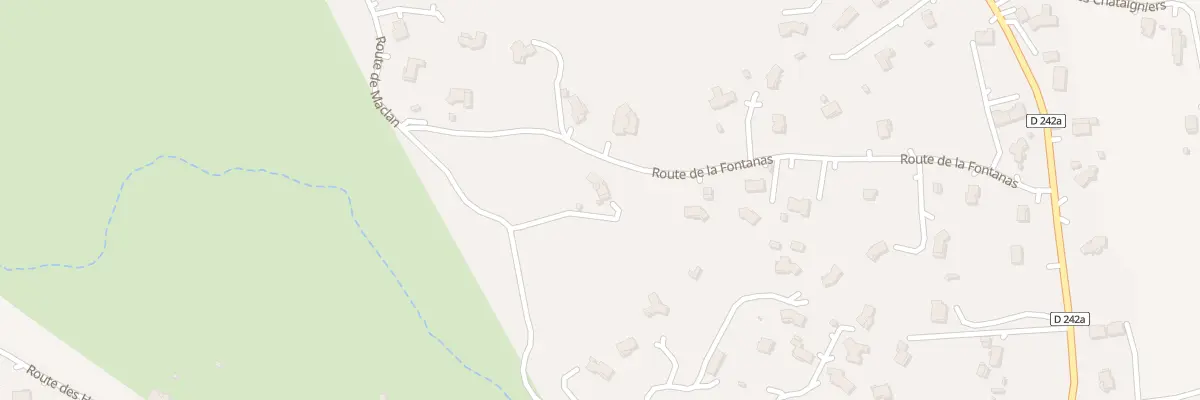 Plan du 594 Rte de Maclan à Peaugres