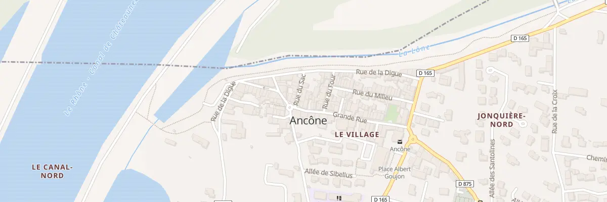 Plan du 2B Rue du Sac à Ancône