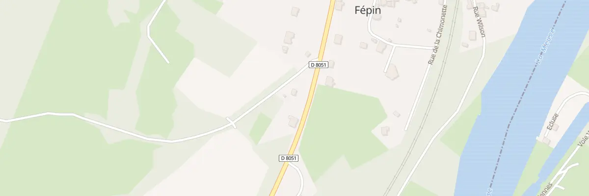 Plan du 4 Rue Francois Mitterrand à Fépin