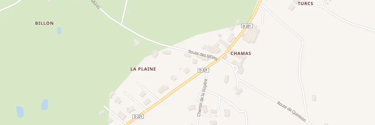 Plan du 75 Rte des Mures à Ardoix