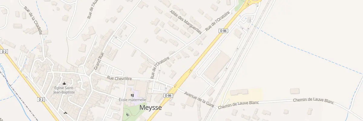 Plan du 5225 Oratoire à Meysse