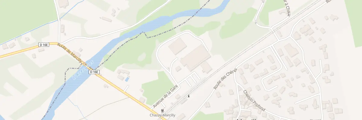 Plan du 5399 Av de la Gare à Marcilly-d’Azergues