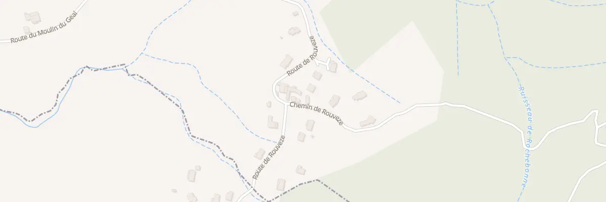 Plan du 45 Che de Rouveze à Saint-Lager-Bressac