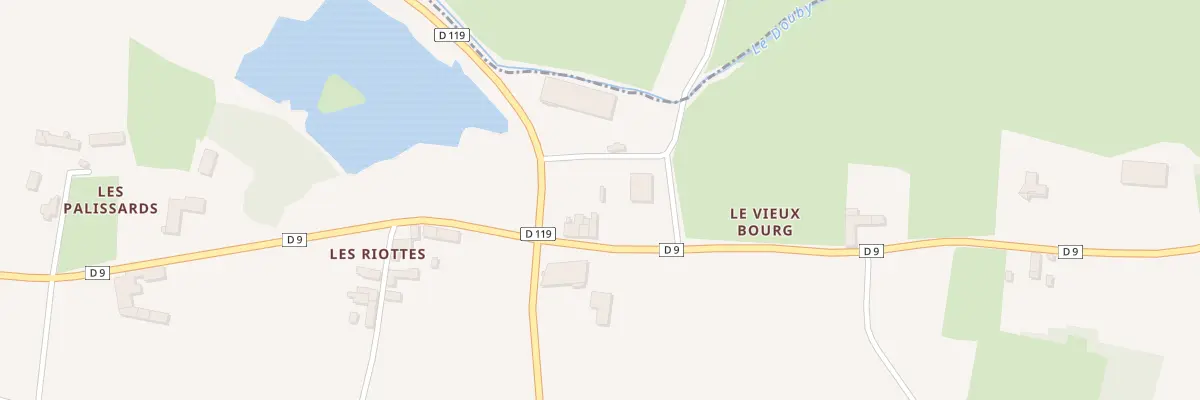 Plan du 1522 Rte de Villie Morgon à Corcelles-en-Beaujolais