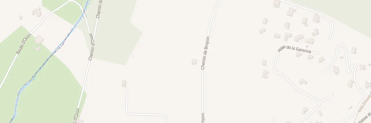 Plan du 5505 Broyon Sud à Baix