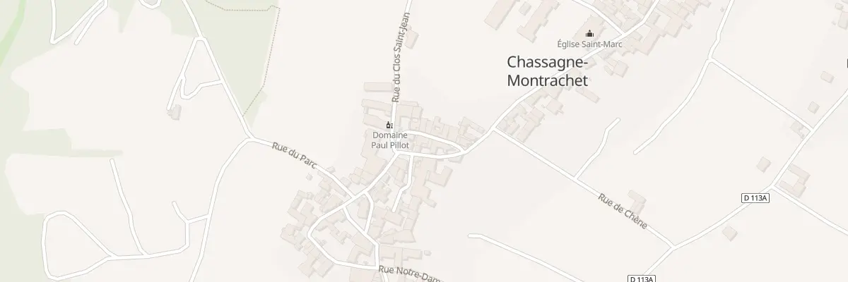 Plan du 2 Rue du Parterre à Chassagne-Montrachet