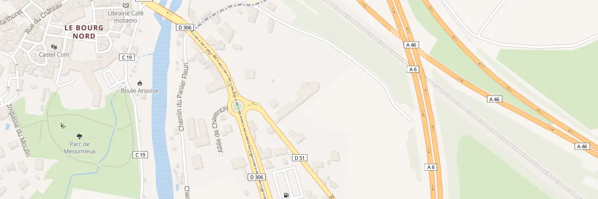 Plan du 77 Rte d’Anse à Ambérieux