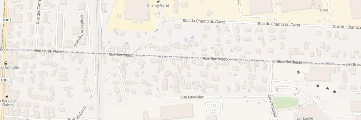 Plan du 230 Rue Berthelot à Villefranche-sur-Saône