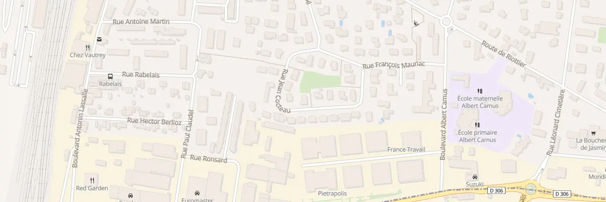 Plan du 113 Rue Jean Cocteau à Villefranche-sur-Saône