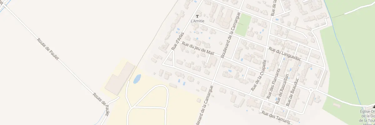 Plan du 6 Rue du Vaccares Salin à Arles