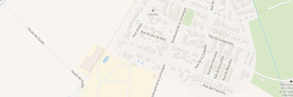 Plan du 6A Rue du Vaccares Salin à Arles