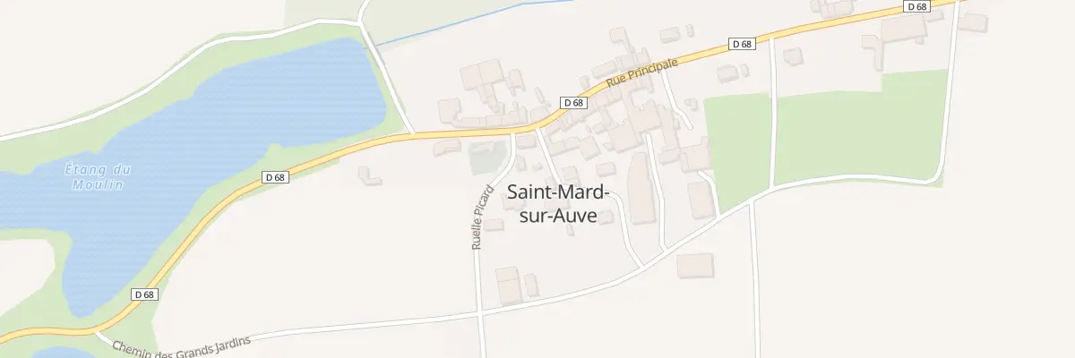 Plan du 5018 Le Village à Saint-Mard-sur-Auve