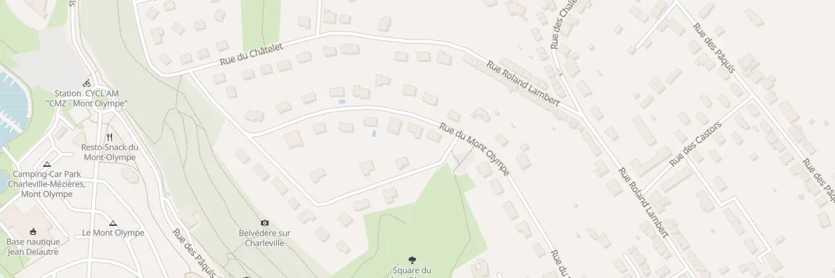 Plan du 45 Rue du Mont Olympe à Charleville-Mézières