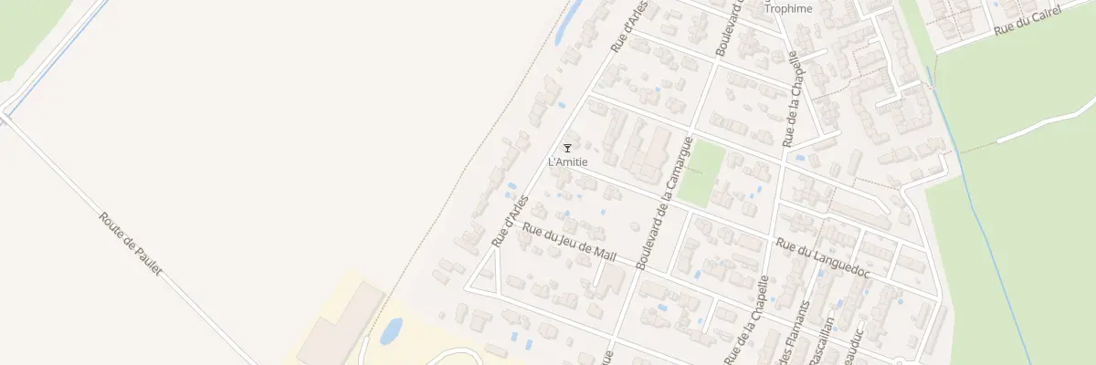 Plan du 3 Rue d’Arles Salin à Arles
